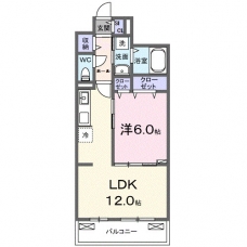 レジデンス四谷の間取り図