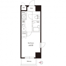 ヴェルト板橋ＥＡＳＴの間取り図