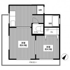 田口マンションの間取り図