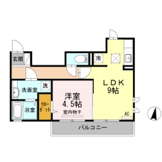 パークリバーⅠの間取り図