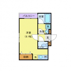 ケンズ グランノーリ・エムの間取り図
