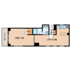 ZCO並木ビルZEROの間取り図