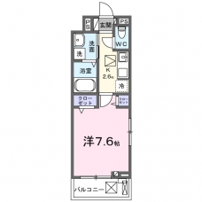 Kｓパーシモンの間取り図