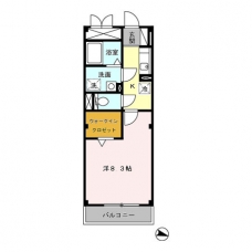 ハイムベルニナの間取り図