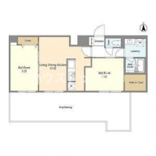 グランカーサ尾久の間取り図