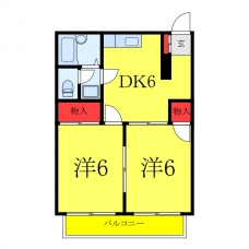 サン・リベラルの間取り図