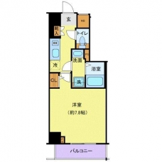 ジェノヴィア田端Ⅲグリーンヴェールの間取り図