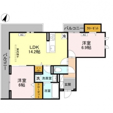 センカⅢの間取り図