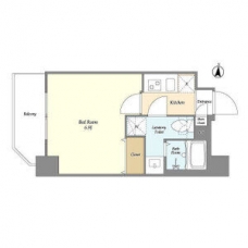 アルファコート蕨7の間取り図