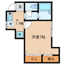 FLAT Kの間取り図