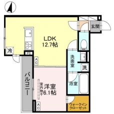 Noble raffiner北浦和の間取り図