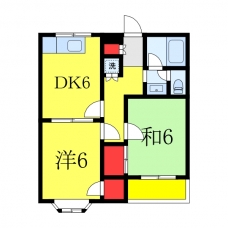スカイプラザの間取り図