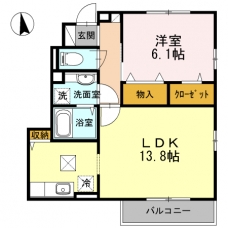 アスティアの間取り図