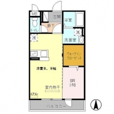 トレビナ与野本町の間取り図