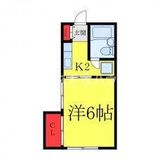 田端アパートの間取り図