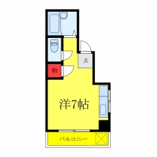 サンハイツスギヤマの間取り図