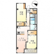 Ｅａｓｔ　ＷｉｓｔｅｒｉａⅠの間取り図