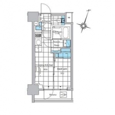 ルフォンプログレ神田プレミアの間取り図
