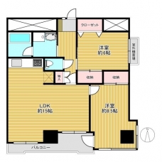 グリーン大山西館の間取り図