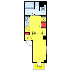 ウィロー板橋本町の間取り図