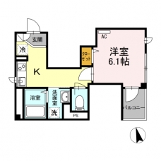 フェアハウスの間取り図
