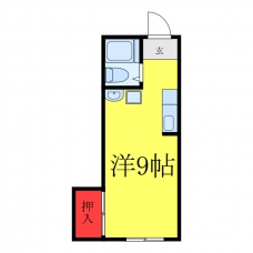 文化ビルの間取り図