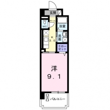 カーサ　ソレアードの間取り図