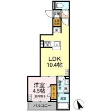 セレスティア皿沼の間取り図