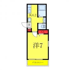 ガーデンヒルズ芝EASTの間取り図