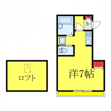 サンエール田原町の間取り図