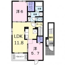フルールの間取り図