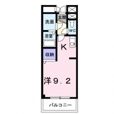 あすなろハウスⅡの間取り図
