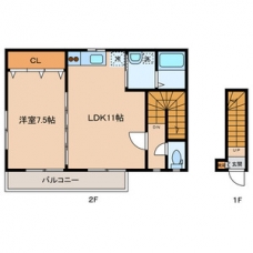 セピアコートの間取り図