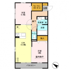 La・Luceの間取り図