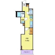 ジェノヴィア御徒町スカイガーデンの間取り図