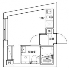 Ｌｕｄｅｎｓ椎名町の間取り図