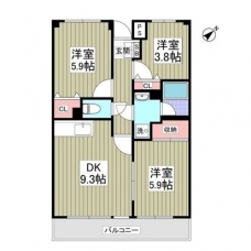 グランパレス小熊の間取り図