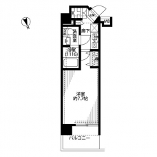 プレール・ドゥーク西川口の間取り図