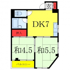 上青木コレクションハウスの間取り図