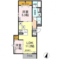 D-PRECIOUS高野台の間取り図