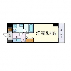 ベルシード中板橋Ⅲの間取り図