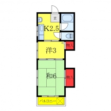 大和荘の間取り図