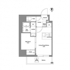 BPRレジデンス王子の間取り図