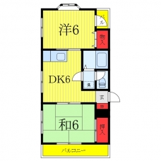 メゾン小田の間取り図