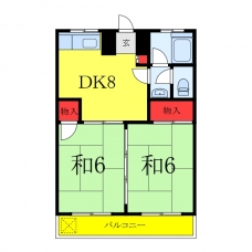 第三大信マンションの間取り図