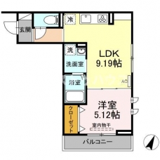 エクセリア興野の間取り図