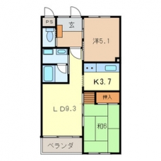 Ｄ．Ｂｒａｎｃｈの間取り図