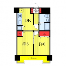 パラストネオ板橋の間取り図