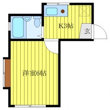 ハウス華の間取り図