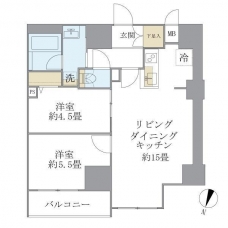 エレミ本蓮沼の間取り図